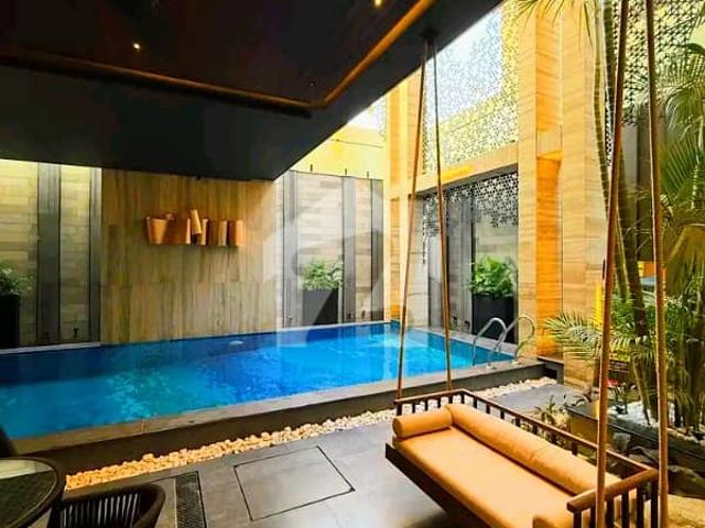 Ultra Luxury Modern Bungalow | Latest Automated Smart Home | | Swimming Pool| Small Indoor Pool In Master Bath | Prime Location DHA Phase 6 | 100% Original Deal