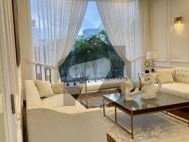 Ultra Modern 500 Yards Luxury Bungalow With Swimming Pool & Lift For Sale In DHA Phase 8 Zone A