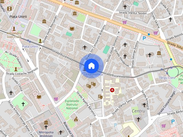 Ultracentral, apartament cu 3 camere, 3 intrări, la casa