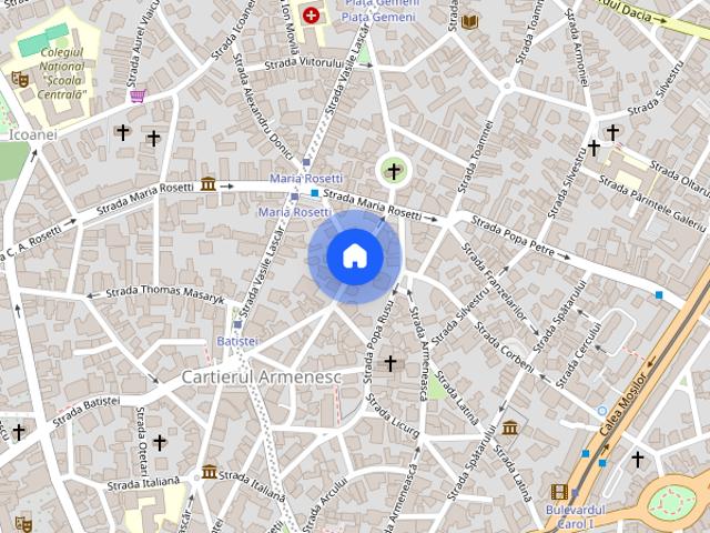Ultracentral, Icoanei, centrala proprie, incalzire prin pardoseala