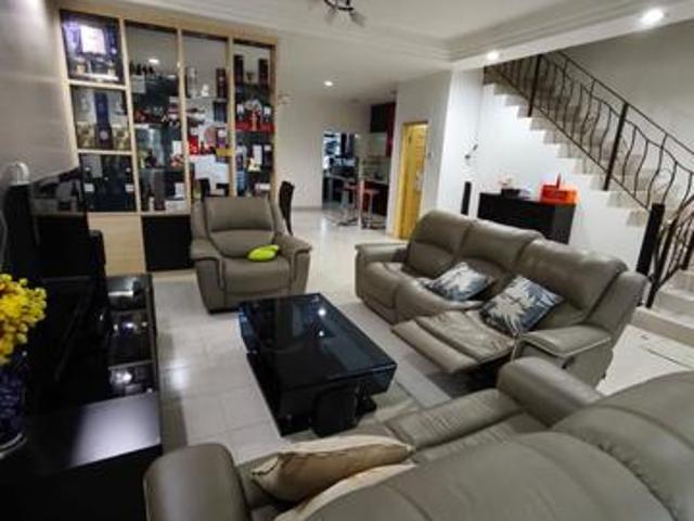 Ulu Tiram Bestari Indah Full Loan 2 Storey House For Sale