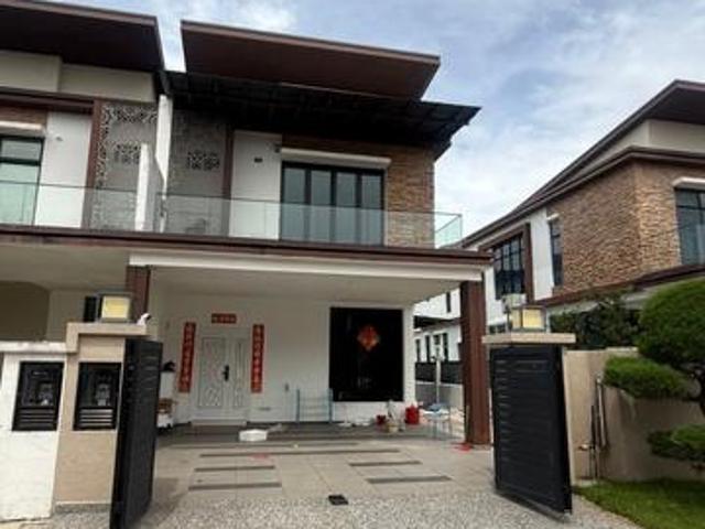 Ulu Tiram Fully Renovated Cluster House Low Rental