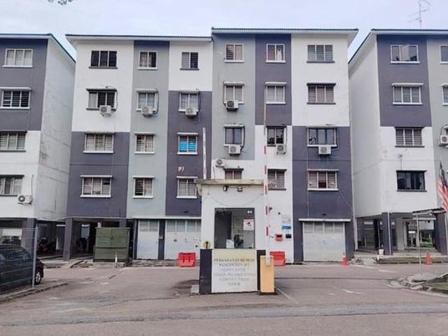 Ulu Tiram Taman Pelangi Indah Jalan Cantik LCost Flat Level 4
