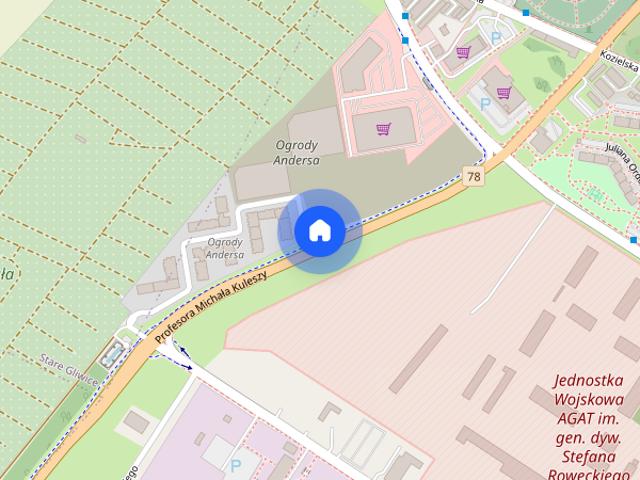 Umeblowany 2Pok. Apartament Z Balkonem, Parking, Klima Ogrody Andersa