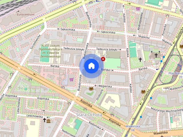 Umeblowany 3 pok. apartament Ochota