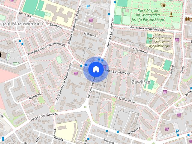 Umeblowana, komfortowa kawalerka 33 m2 Mława Centrum od zaraz