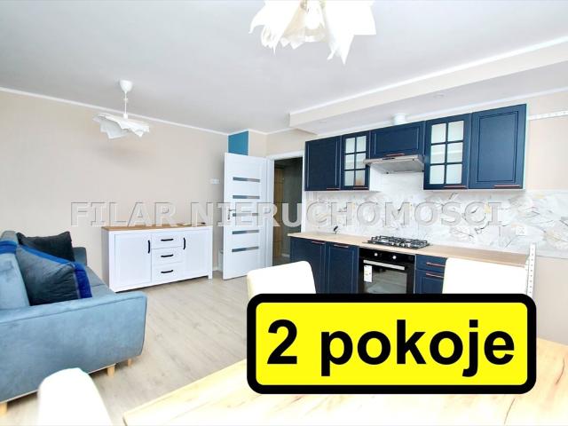 Umeblowane 2 pokoje w centrum Lubina, parter, niskie opłaty