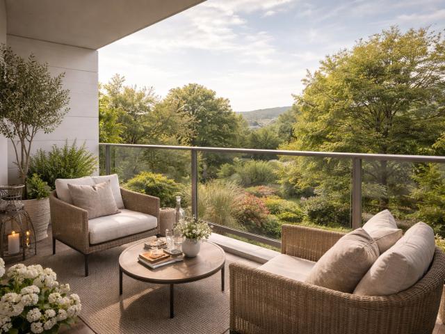 Un 2 pièces lumineux avec balcon généreux – Un véritable coup de cœur 2 pièces, 47 m²