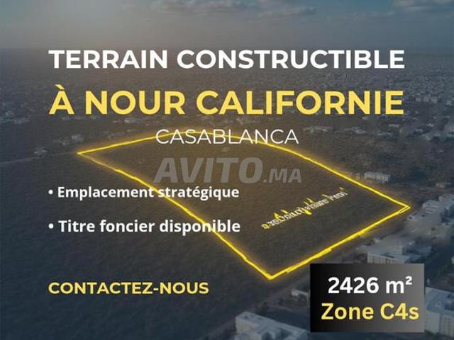 Un terrain sur Californie Casablanca