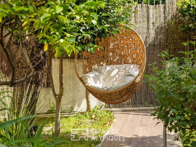 Un appartement avec un jardin secret au Port de Nice