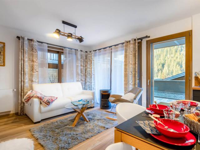 Un appartement « plus » récemment construit à Chatel 48m² Châtel