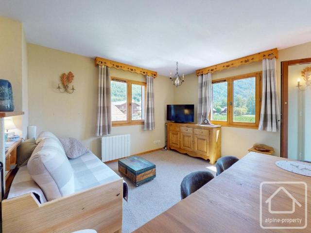 Un charmant appartement d'une chambre, avec une vue imprenab. 37m² Samoëns