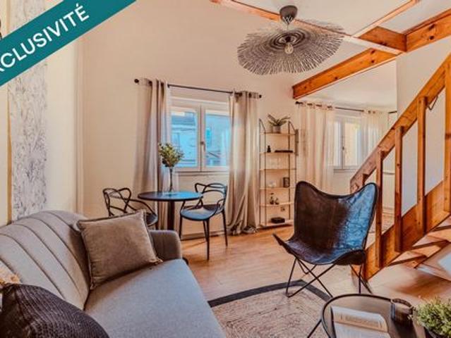Un duplex lumineux de 38 m² au calme, au cœur du quartier de la Victoire, dans un immeuble en pierre typiquement bordelais