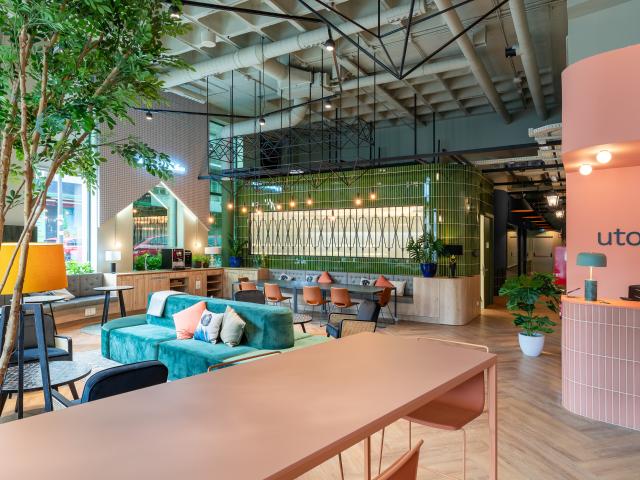 Un espacio de trabajo flexible de 3.498 m2