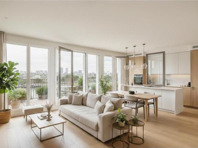 Un esprit maison avec terrasse et extérieur intime à Deauville