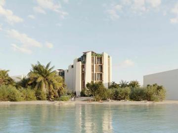 Un estilo de vida frente al paraíso Holbox, Departamento 1 Rec, Llave en Mano