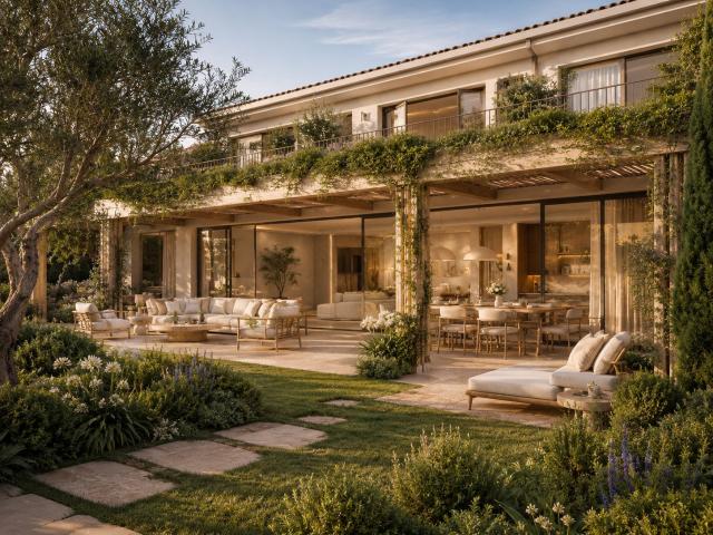UN JARDIN ET VILLA SPECTACULAIRE AU CŒUR DE SAINT TROPEZ – T5 PRESTIGE 5 pièces, 170 m²