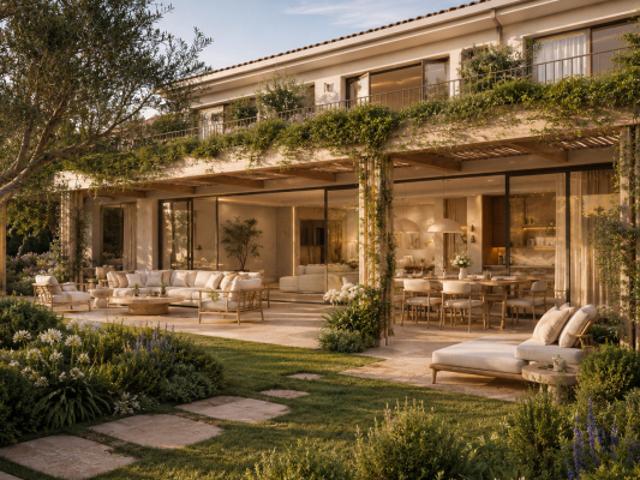 UN JARDIN ET VILLA SPECTACULAIRE AU CŒUR DE SAINT TROPEZ – T5 PRESTIGE