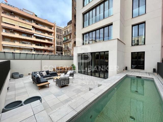 Un oasis en medio de L'Eixample en un principal de estilo 0m² Barcelona