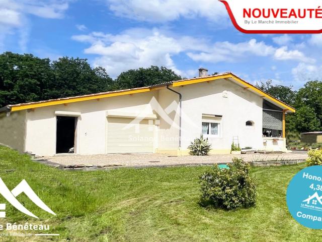 Un refuge où le voisinage s'appelle nature 90m² Antagnac
