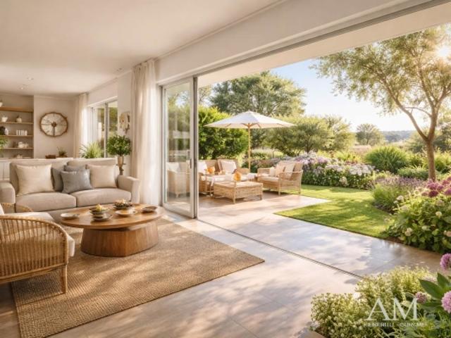 Un réveil au soleil, entre jardin et mer