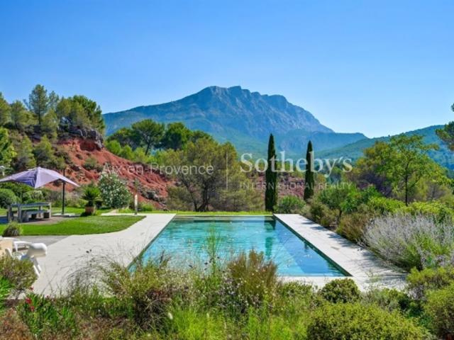 Un site unique avec vue omniprésente sur la Sainte Victoire