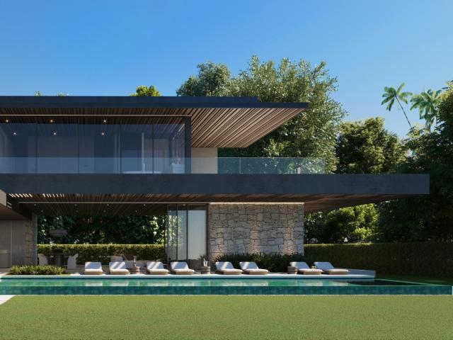 Una villa creada con atención a detalles y hermosos elementos naturales