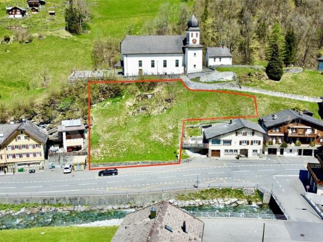 Unbebautes Bauland 826 m² mit viel Potenzial in Unterschächen UR