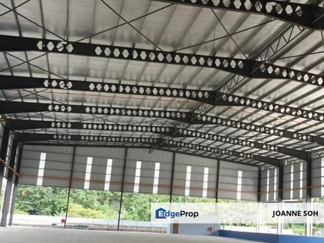Kuala selangor Warehouse under heavy industry newly build warehouse at kuala selangor for rent !