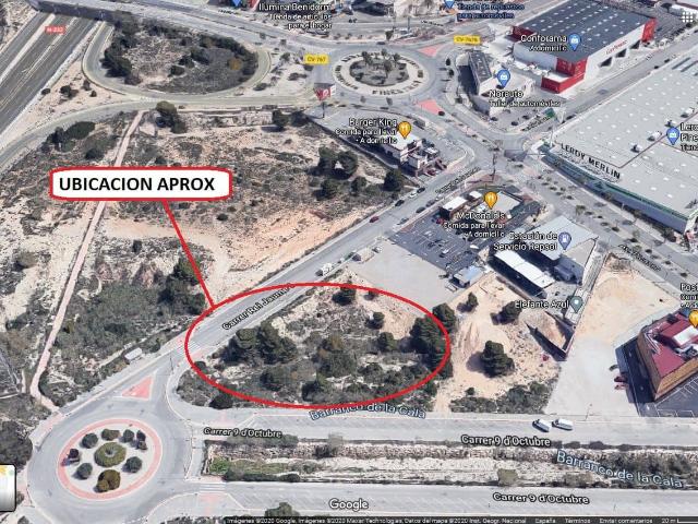 Undeveloped Land for rent in Cala de Finestrat, Finestrat, Alicante