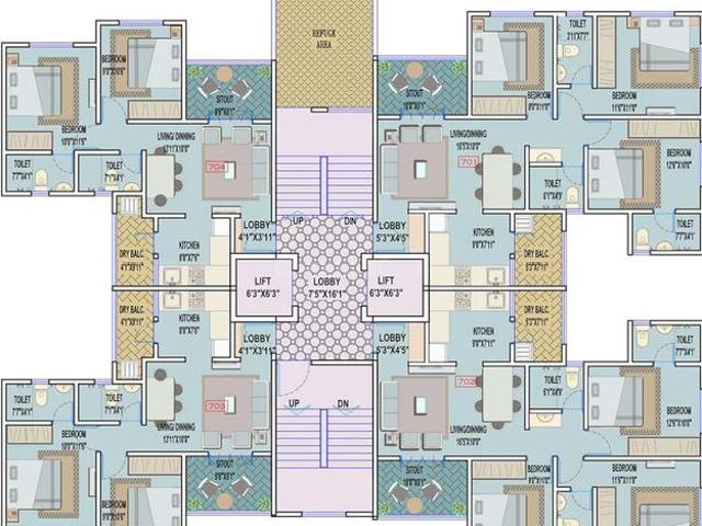 Undri 2 BHK Apartment For Sale Pune