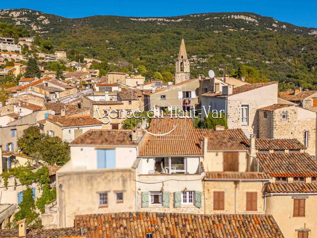 Une maison de village exceptionnelle au cœur de Bargemon 160m2