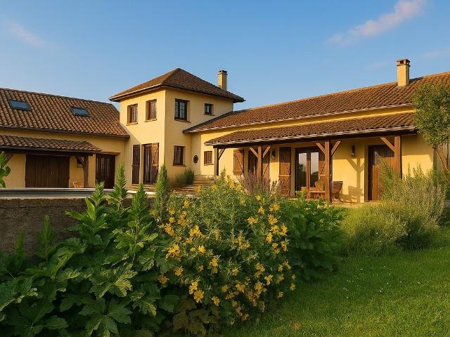 Une maison d'habitation spacieuse avec piscine 250m² Grun Bordas