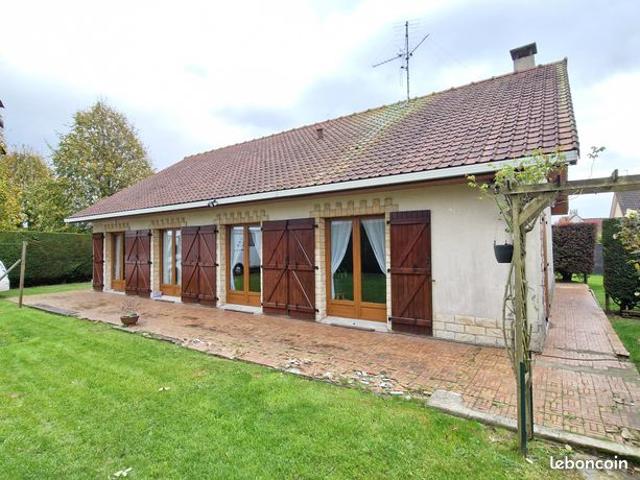 Une maison individuelle de plain pied de 96,3 m², louée 797,28 euros + 14 euros de charges