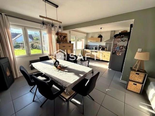 Une maison 3 chambres, jardin et garage