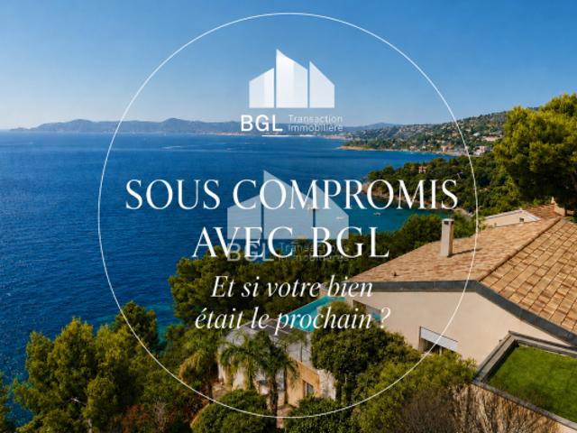 Une villa d'exception à vendre avec vue mer à Aiguebelle L