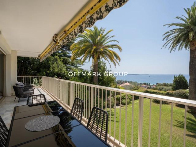 Une vue panoramique sur la Mer et les Iles de Lérins 112m² Cannes