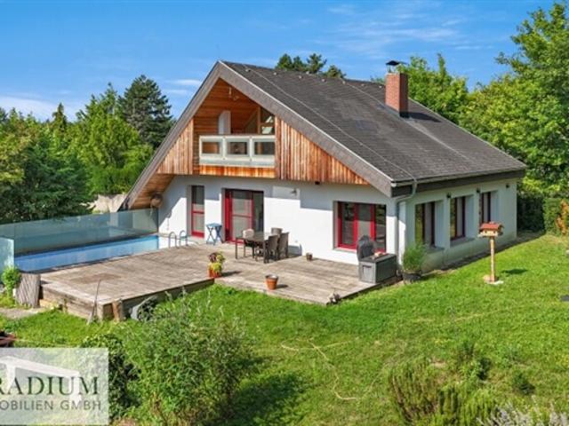 Uneinsehbar, sonnig, weitblickend – Ihr Rückzugsort Sackgasse Waldrandlage!