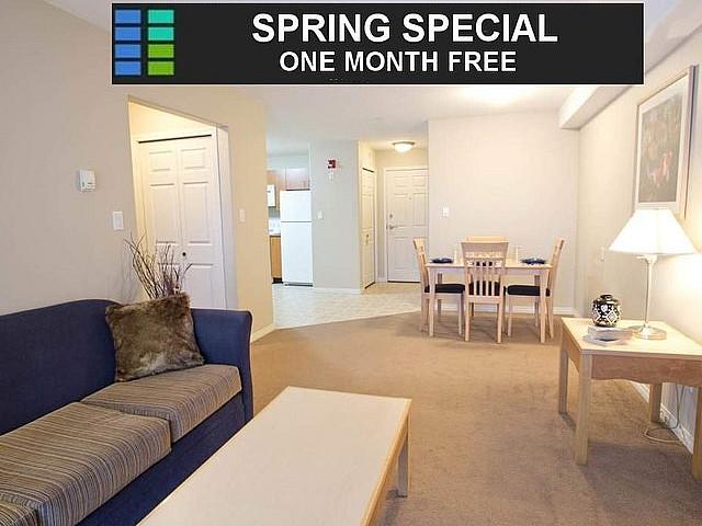 Unfurnished One Bedroom Suites From $1500