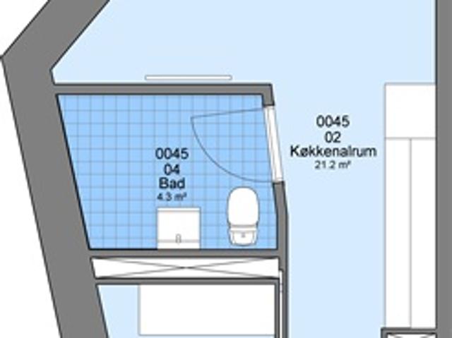 Ungdomsbolig på 49 m2 til 4.192 kr Esbjerg, Ribe