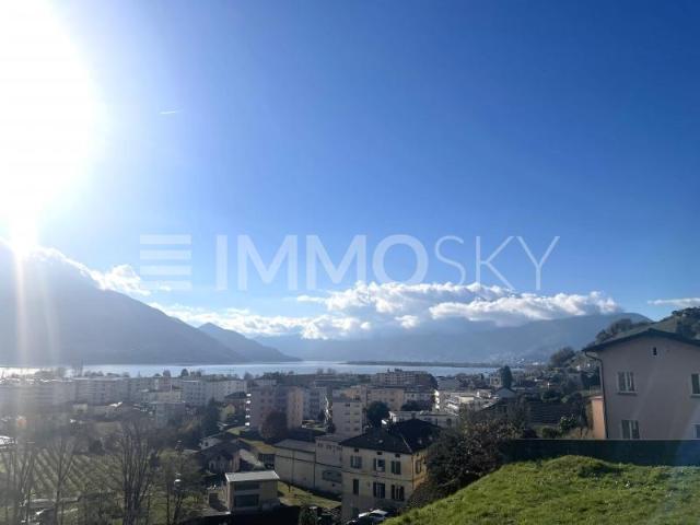 Ungehinderte Panoramalandschaft in einem ganzjährig sonnigen Wohngebiet