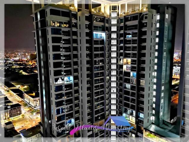 Unit cantik 2 bilik 1700 saja Atlantis Residences Melaka