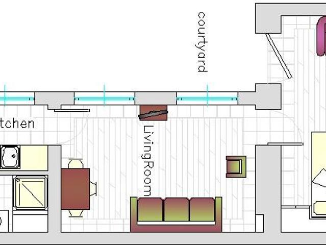 Unit 008 Saint Germain des Près Bac 1 bedroom 3 pax, Paris Amsterdam Apartments for Rent
