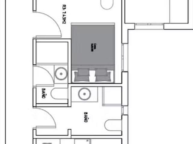 Único Habitación en Calle de Juan Álvarez Mendizábal, Moncloa.