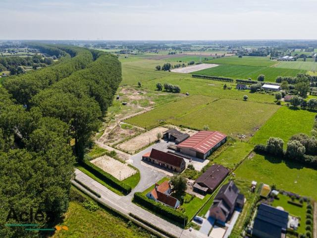 Unieke karaktervolle hoeve met manege op 12.121m²