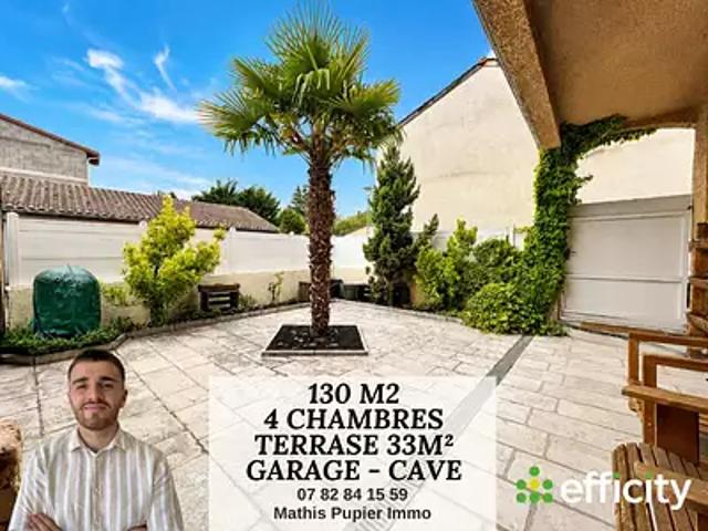 Unieux 42240 Achat / Vente maison 5 pièces t5 terrasse cave