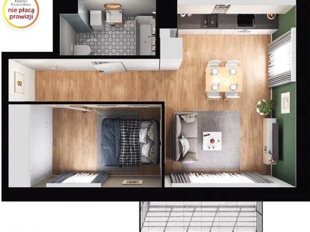 Unii Lubelskiej 40,03 m², Poznań