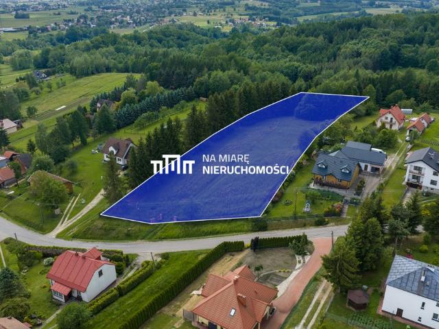 Unikalna działka 90 arów z lasem i panoramicznymi widokami