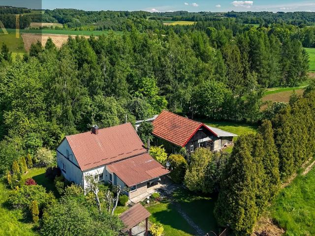 Unikalne ranczo 2,5ha z domem i zabudowaniami w Różance