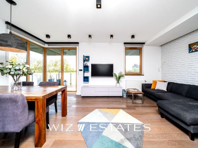 Unikatowe 3 pok. 90m2 z tarasem 42 m2, Dworska Kraków, Dębniki